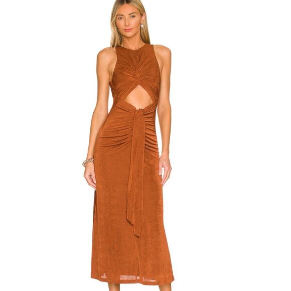 MISR x Revolve Dresses & Skirts - MISHA Thalia Dress in Terracotta NWT Size 0 U.S.